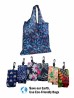 Hook-on Reusable Foldable Shopping Bags (12pcs) 